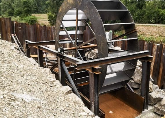 Wasserrad Glatt Zürich