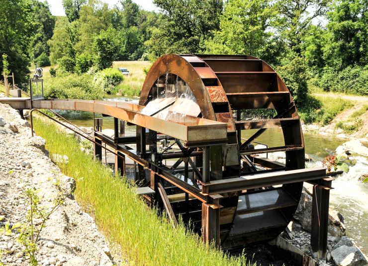 Wasserrad Glatt Zürich